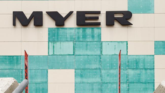 The Myer Knox store will close on August 1.