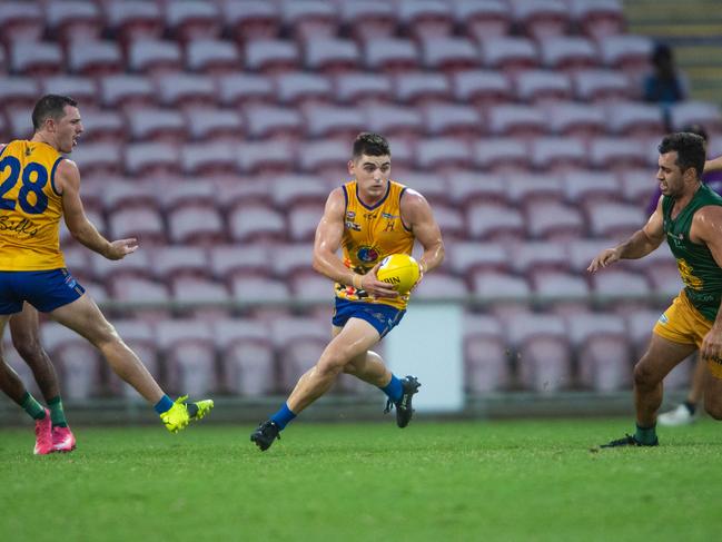 Shaun Mannagh on the run for Wanderers. Photo: Che Chorley