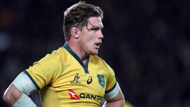 Wallabies captain Michael Hooper has been overlooked by his peers.