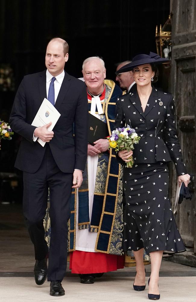 William and Kate made a fashionable appearance. Picture: Jordan Pettitt – WPA Pool/Getty Images