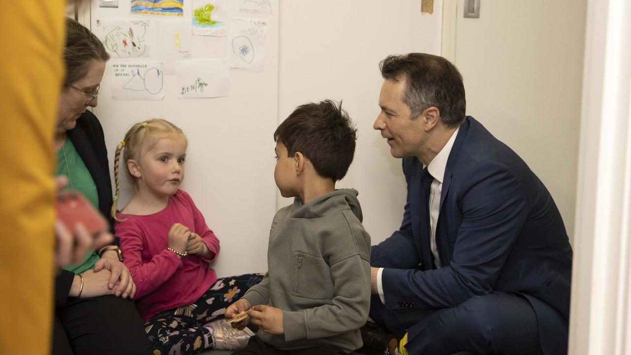 Education Minister Jason Clare said the proposed changes meant thousands of families would have easier and more affordable access to paid parental leave. Picture: NCA NewsWire / Gary Ramage