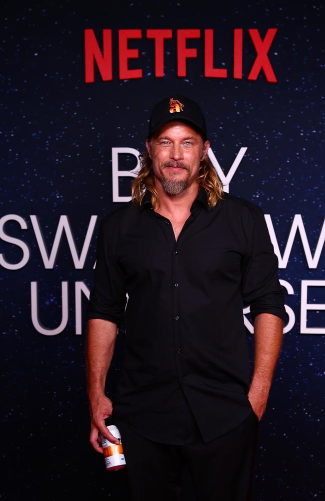 BRISBANE, AUSTRALIA – JANUARY 09: Travis Fimmel attends the Netflix global premiere of "Boy Swallows Universe" at New Farm Cinemas on January 09, 2024 in Brisbane, Australia. (Photo by Chris Hyde/Getty Images for Netflix)