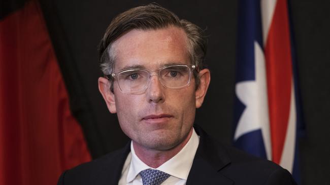 New NSW Premier Dominic Perrottet in Sydney on Tuesday. Picture: Getty Images