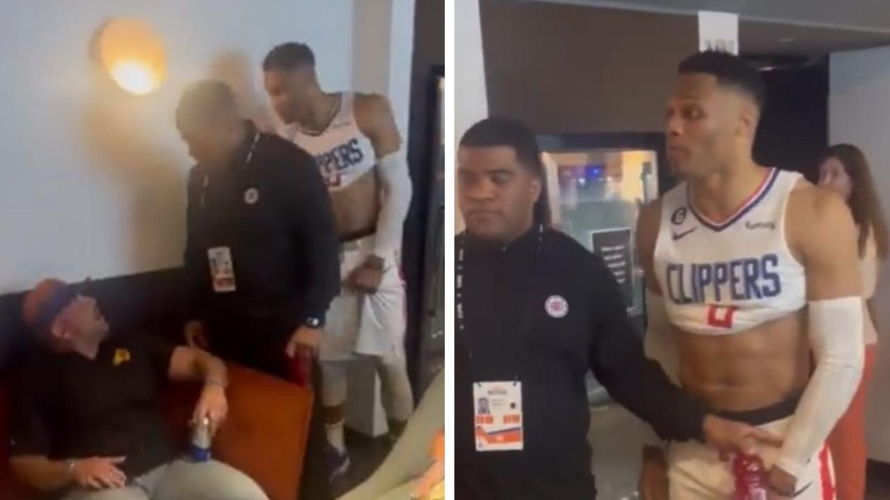 NBA Fans React To Russell Westbrook's Latest Practice Photos With Paul  George And The LA Clippers - Fadeaway World