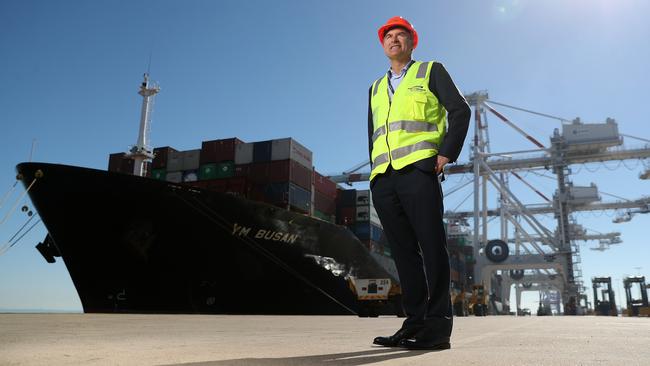 Port of Brisbane CEO Roy Cummins. Picture: Peter Wallis