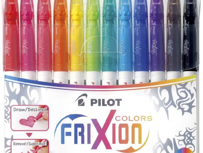 Pilot Frixion color erasable markers 12 pack.