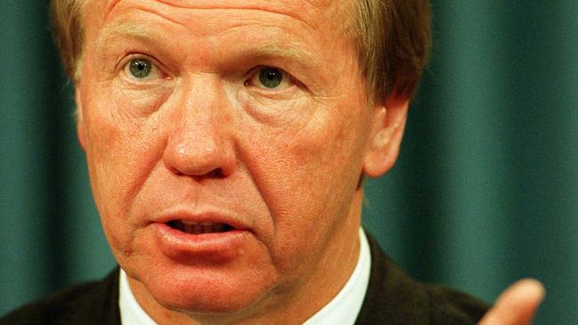 Premier Peter Beattie at the time.