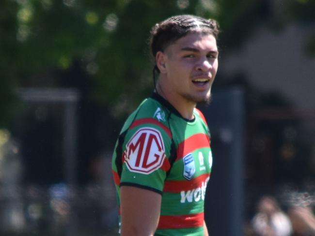 Haizyn Mellars. South Sydney Rabbitohs vs New Zealand Warriors, SG Ball 2023 round one, Redfern Oval Picture: Sean Teuma