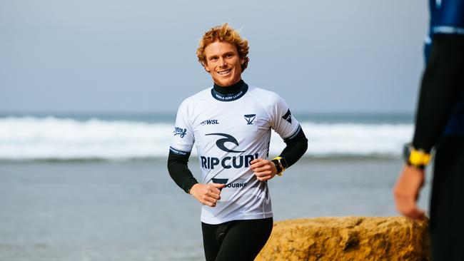 The 23-year-old recently received a wildcard for the WSL CT event at Bells Beach. (Photo by Ed Sloane/World Surf League)