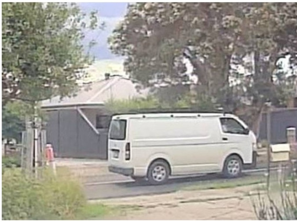 Police have released pictures of the van. Picture: Victoria Police