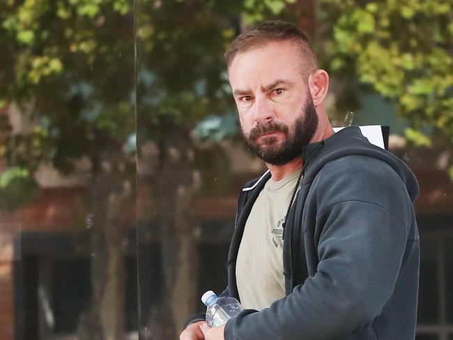 Garth Molloy 43 of the Gold Coast pictured  Tuesday 13th March 2020 at Wyong Court after pleading guilty of supplying cocaine (AAP Image/Sue Graham)