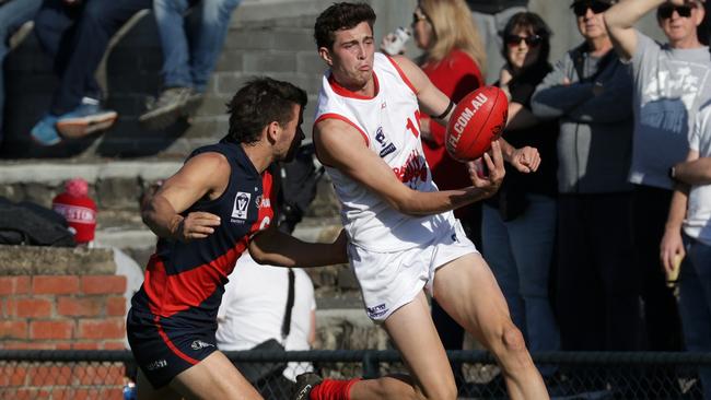 VFL: Brandon Ryan on the run for Northern Bullants. Picture: Hamish Blair