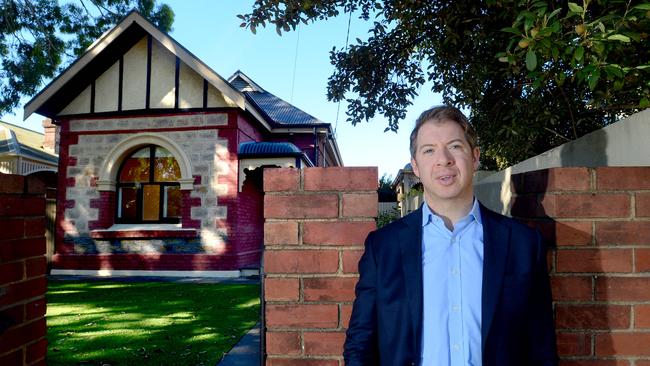 BrickX CEO Anthony Millet pictured at one of the fractional investment company’s properties. Picture: Sam Wundke