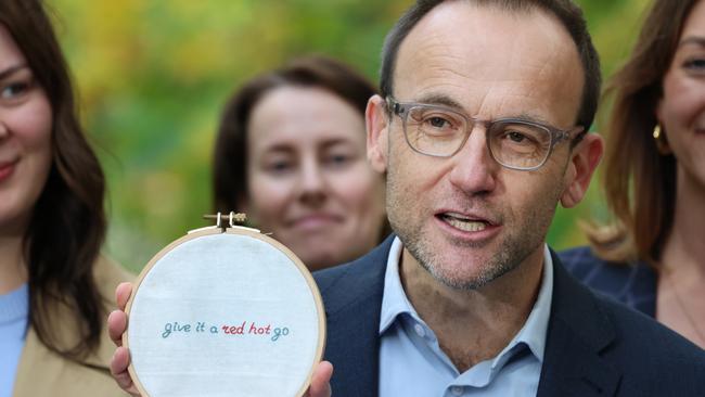 Peter Dutton took to Twitter to accuse former Greens leader Adam Bandt of attempting to “change the reality” of his election loss. Picture: NewsWire/ David Crosling