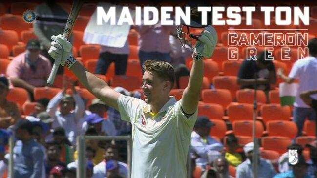 Cameron Green belts boundaries in first Test ton