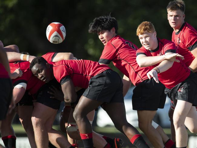 GPS First XV Rugby Union Nudgee College vs St Josephs Gregory Terrace.  SJGT #9 William Greentree. August 8, 2020. Picture: Renae Droop