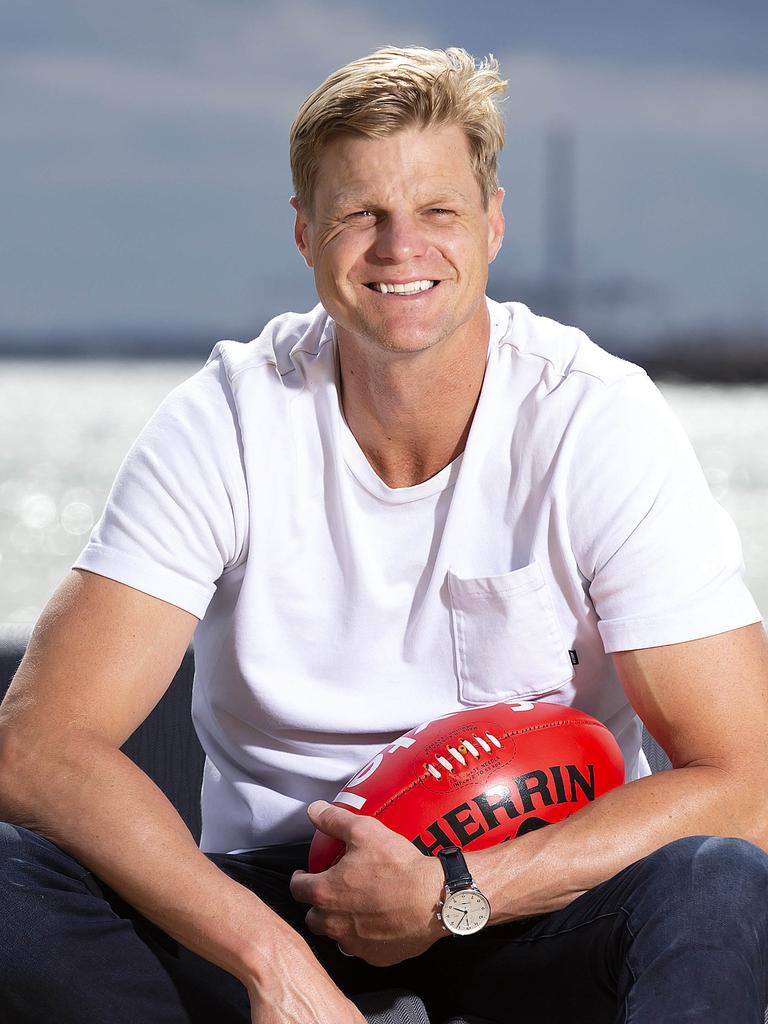 Nick Riewoldt has returned. Picture: Sarah Matray