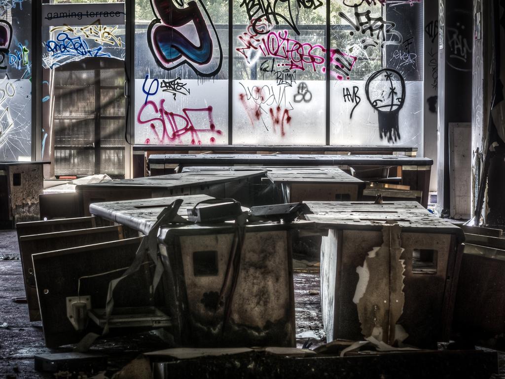 Enter The Eerily Beautiful Abandoned Balmain Leagues Club Herald Sun