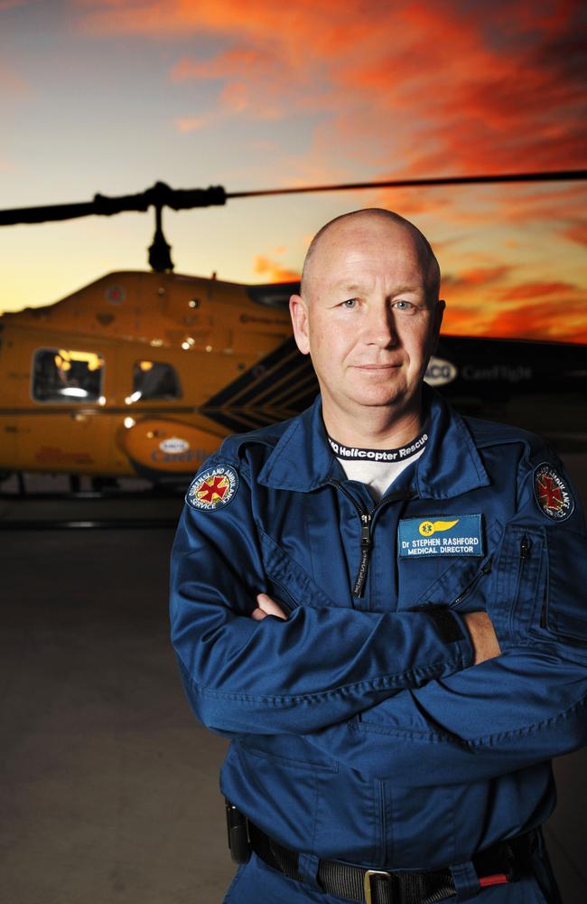 Queensland Ambulance medical director Stephen Rashford.