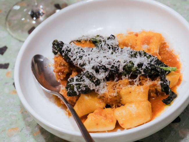 Gnocchi at Olive Restaurant. Pics: Instagram