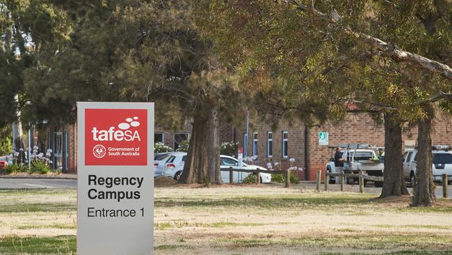 The TAFESA campus in Regency Park. Picture: Matt Loxton/AAP