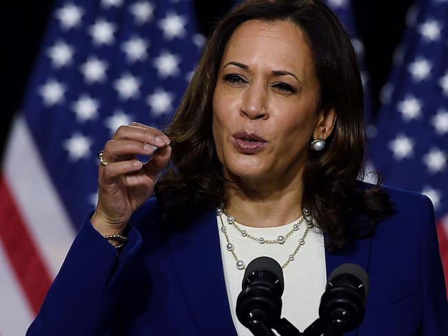 Democratic vice presidential running mate, US Senator Kamala Harris. Picture: AFP