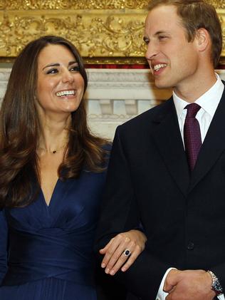 The couple will appear in a photo call on Monday similar to the one Prince William and Kate Middleton took part in in 2010 after their engagement announcement. Picture: AP Photo/Kirsty Wigglesworth, File.
