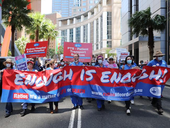 NSW nurses and midwives have accepted a wage rise offer from the premier after months of negotiations. Picture: David Swift