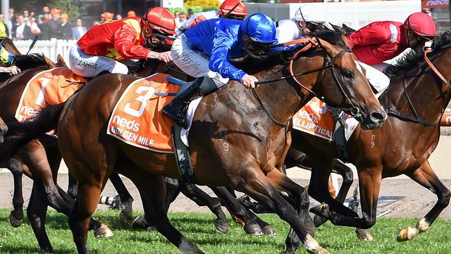 Caulfield Guineas winner Golden Mile returns to Sydney for the Callander-Presnell. Picture: Getty Images
