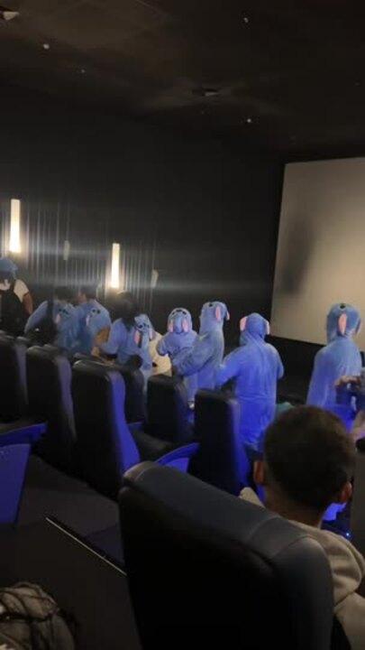 Fans Show Up in Themed Dress for Lilo & Stitch Screening