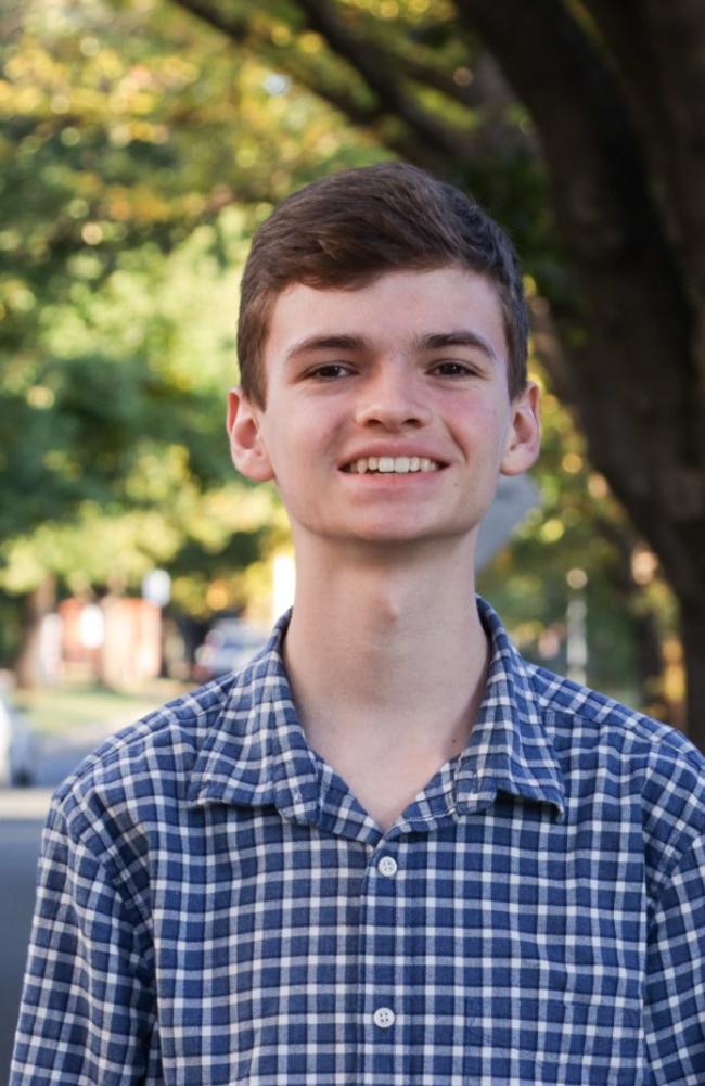 Will Shackel is the 17-year-old founder of AustraliaÃ¢â&#130;¬â&#132;¢s first youth-lead campaign for Nuclear Energy: Nuclear for Australia. Picture: Contributed