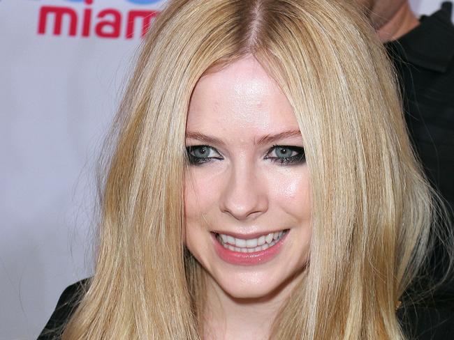 Avril Lavigne, not always up for a chat. Picture: John Parra/Getty Images for Clear Channel