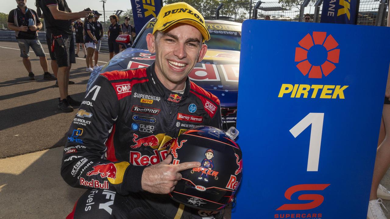 Triple Eight young gun Broc Feeney after a win at the Darwin Triple Crown.