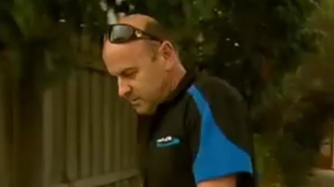 Surf Coast tradie Craig Cameron Rogers was named as the prime suspect in the murder investigation of Annette Steward by a coroner in 2007. Photo: A Current Affair.