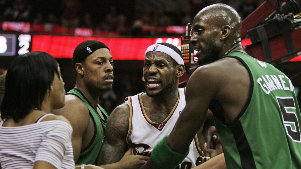 LeBron James yelled at his mother Gloria during this infamous moment of the 2008 Eastern Conference Finals.