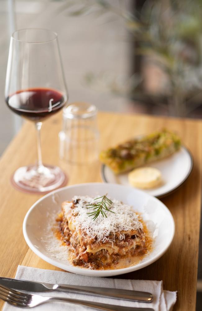 The eatery’s famous 12-hour lasagne. Picture: Supplied