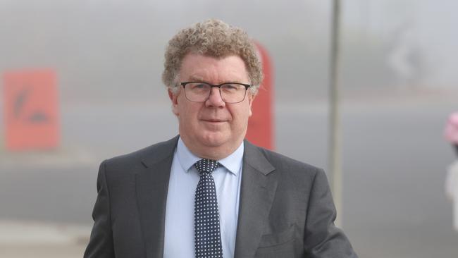 Dr Sorrell will continue to give evidence when the trial returns after lunch. Picture: NewsWire/ David Crosling