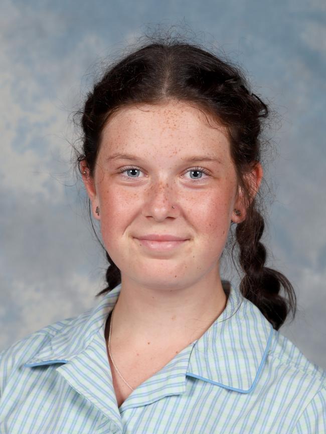 Mater Christi College 2023 co-captain Martha Box.