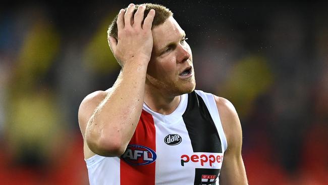 Hannebery hasn’t featured for St Kilda this year. Picture: Quinn Rooney/Getty Images