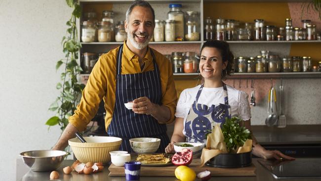 Yotam Ottolenghi and Noor Murad. Picture: Supplied