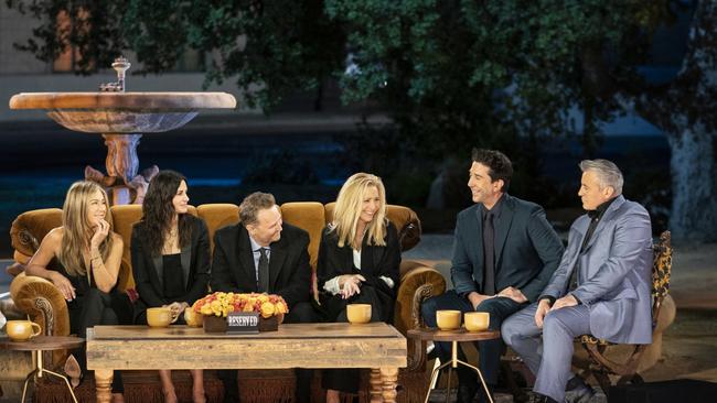 Pictures from the Friends Reunion. Picture: Warner Bros Entertainment Inc/Binge