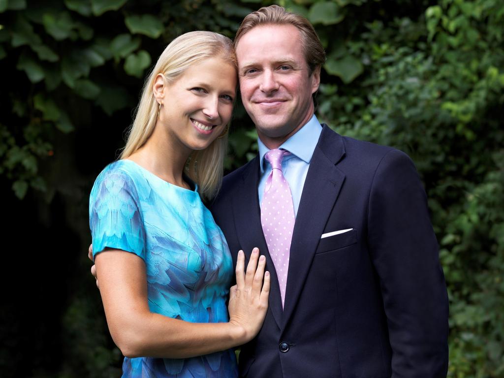 Lady Gabriella Kingston and Thomas Kingston were married in 2019. Picture: Supplied