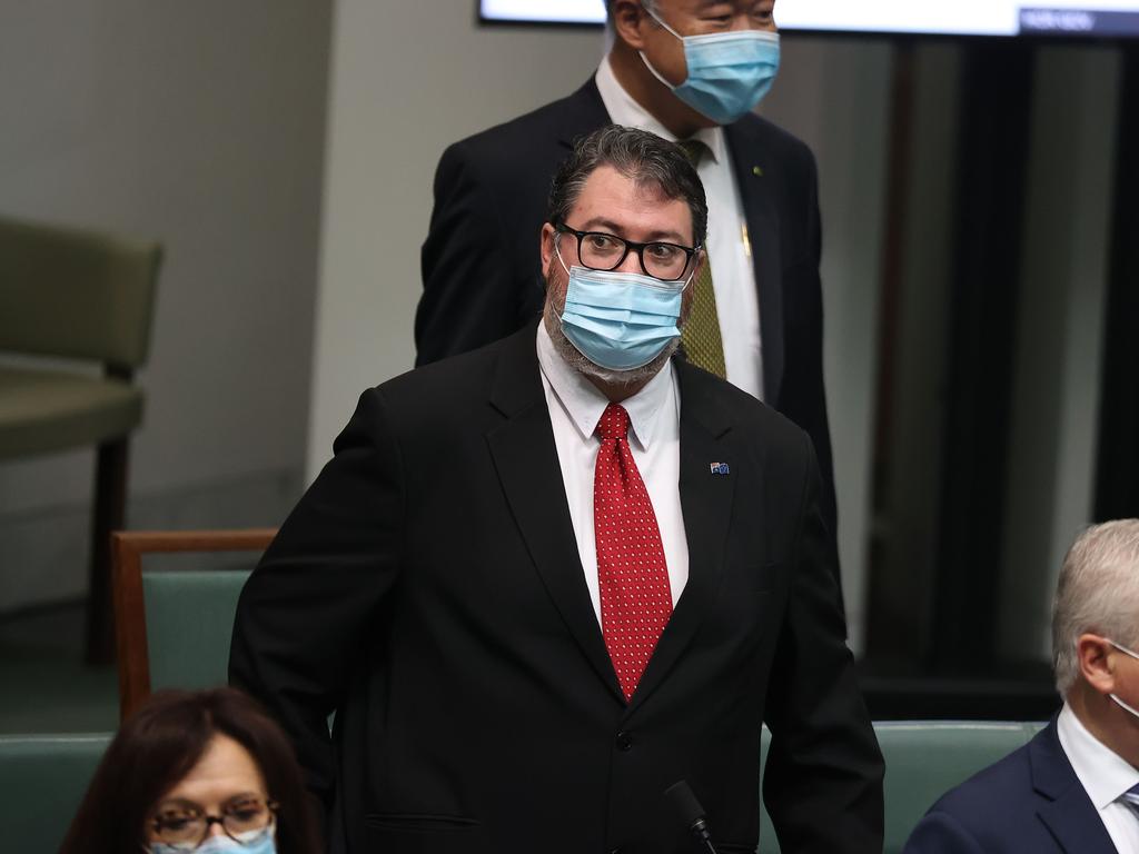 George Christensen in the House of Representatives. Picture: NCA NewsWire / Gary Ramage