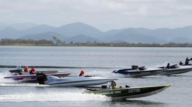 Mackay Powerboat Club members meet at Kinchant Dam to go racing. Picture: Contributed