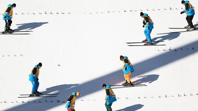 Approximately 40 athletes are expected to be sent by the AOC to the Beijing games. (Photo by Lintao Zhang/Getty Images)