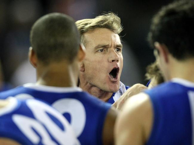 Laidley was North Melbourne’s head coach from 2003-2009.