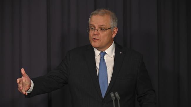 Prime Minister Scott Morrison has dismissed calls for a politician pay cut. Picture: AAP