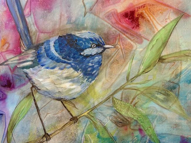 Linda Huff's BLUE WREN