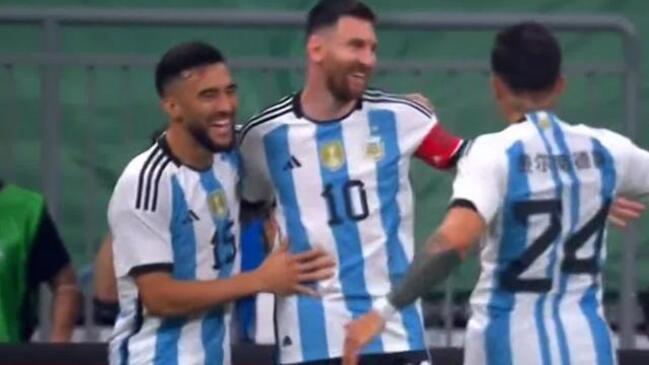 Messi’s men sink Socceroos once again