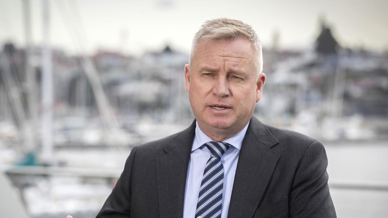 Premier Jeremy Rockliff at Wrest Point. Picture: Chris Kidd